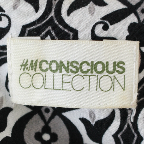 H&M Conscious Collection Women's A-Line Dress Size S Knee-Length Pre-Owned