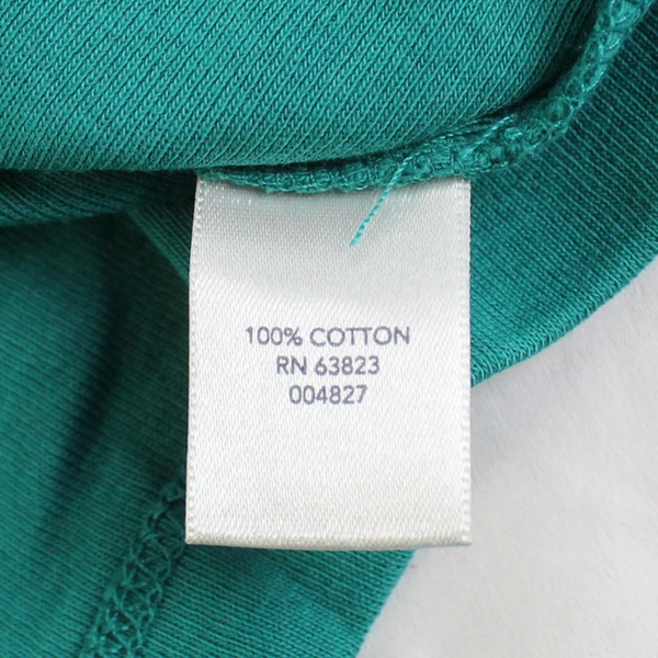 Christopher & Banks Women's Green 3/4 Sleeve 100% Cotton Top Shirt Size Small