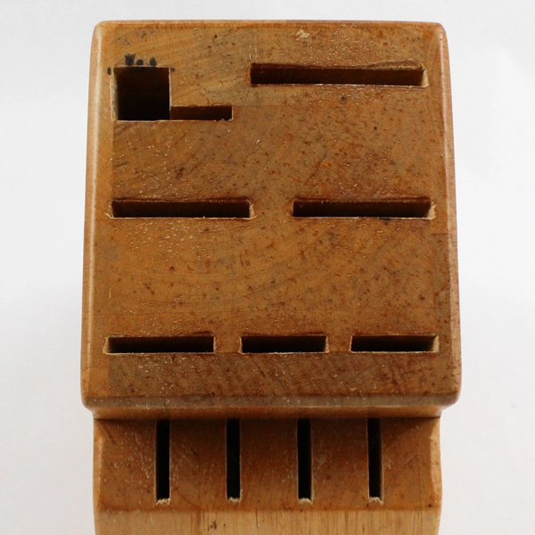 JA Henckels 11 Slot Knife Block Wood Countertop Holder Empty