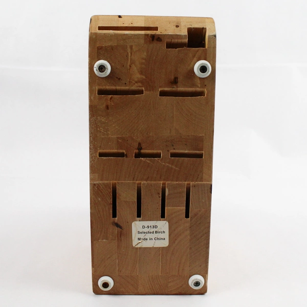 JA Henckels 11 Slot Knife Block Wood Countertop Holder Empty