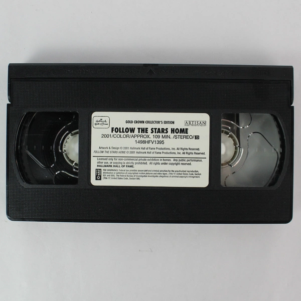 Follow the Stars Home Gold Crown Collector's Edition VHS - Hallmark Movie