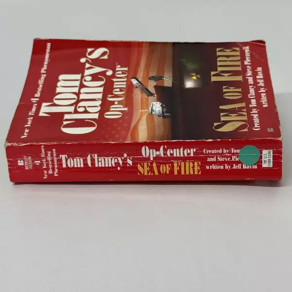 Tom Clancy's Sea of Fire: Op-Center 10 by Steve Pieczenik and Jeff Rovin 2003