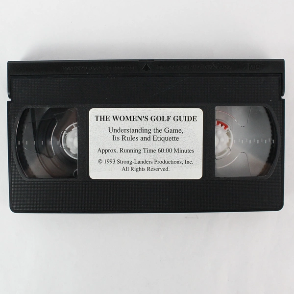 The Women's Golf Guide VHS 1995 - Strong-Landers Productions, Golf Basics