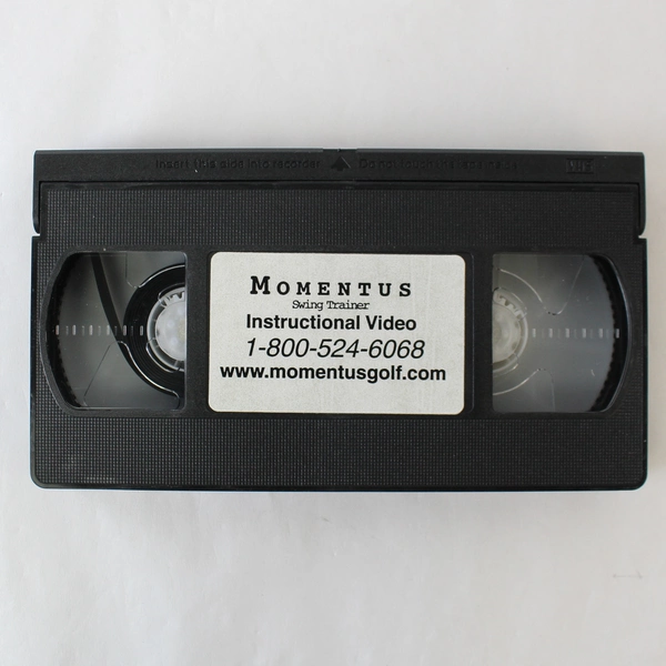Momentus Swing Training VHS "Making a Momentus Swing" - Golf Instructional