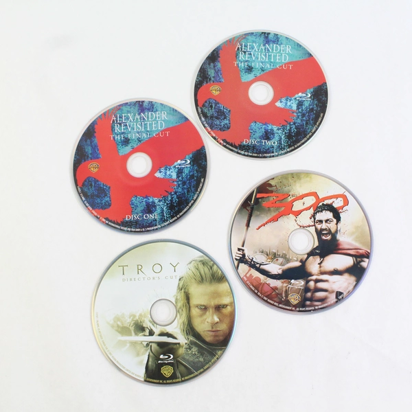 Troy, 300, Alexander Revisited Triple Feature Blu-Ray DVD