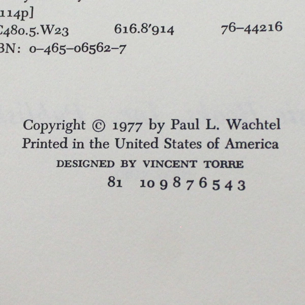 Psychoanalysis And Behavior Therapy By Paul Wachtel (1977, Hardcover)