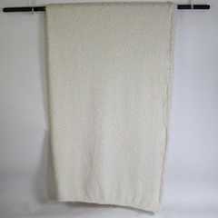 Mainstays Ivory Fuzzy King Size Bed Blanket 90" x 90"