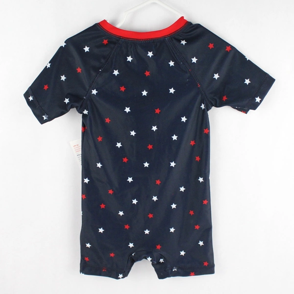 Old Navy Boys Navy Blue W/ Stars Swim Wear 12-18M W/ Tags