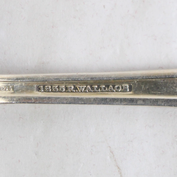 Lot of Six 1835 R. Wallace Mode Silver Plate Dinner Forks