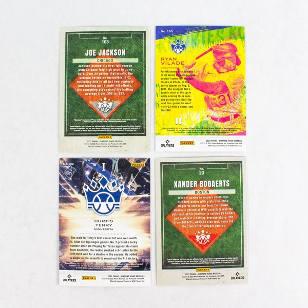 2022 Panini Diamond Kings 50 Card Starter Set - Very Good Condition