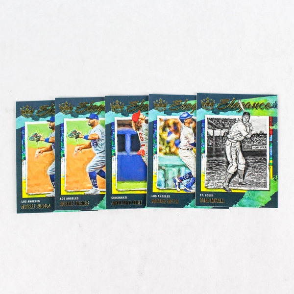 2022 Panini Diamond Kings Elegance Insert Cards Lot - Mookie Betts & More