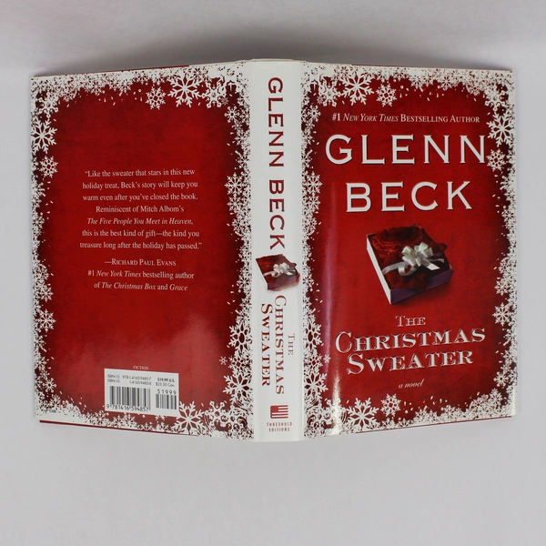 The Christmas Sweater by Glenn Beck 2008 Hardcover - Good Condition