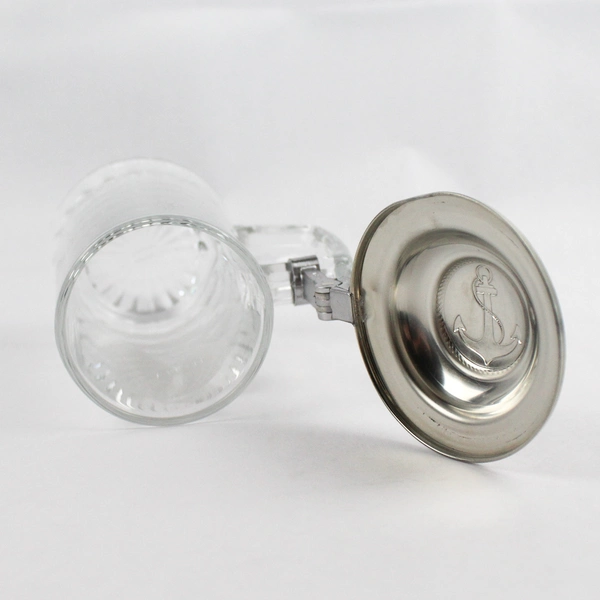 German Beer Stein with Pewter Lid by ALWE Old Spice America's Cup 