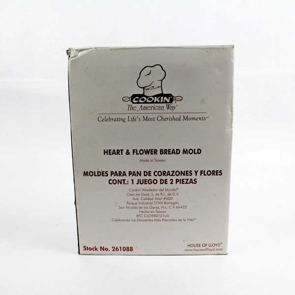 Vintage Flower-Shaped Mold for Bread, Cookies, Gelatins by House of Lloyd