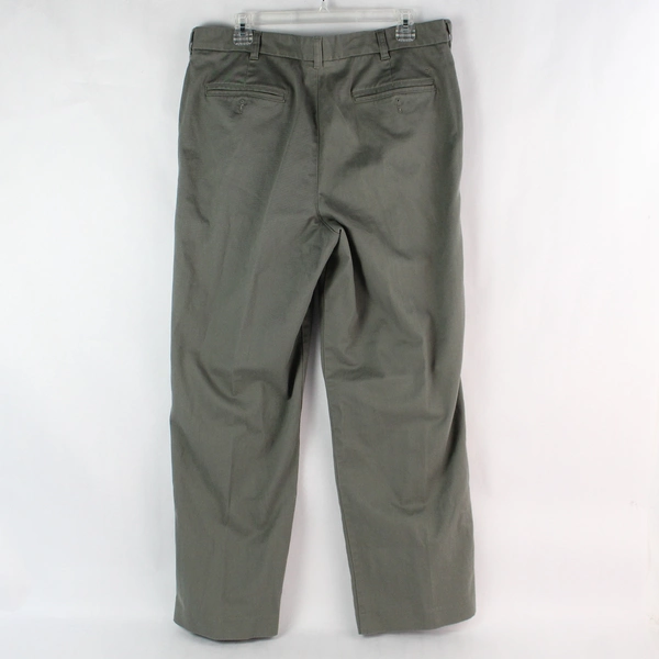 Izod PerformX Gray-Green Cotton Chino Pants Men's 36x30 - Good Condition