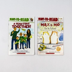 Lot Of 2 Scholastic Ready To Read Books Level One 2007 and Level Two 2014 PB