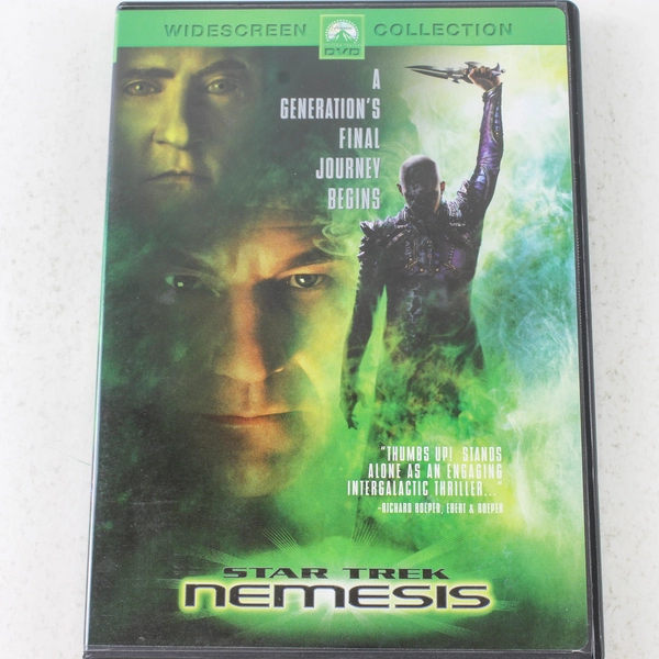 Star Trek Nemesis DVD 2003 Widescreen Patrick Stewart