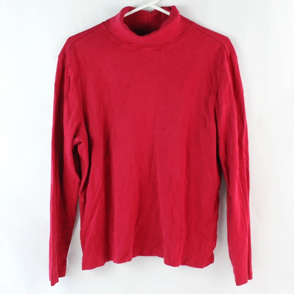 High Sierra Red Long-Sleeved Turtleneck Sweater Women's XL - Good Condition
