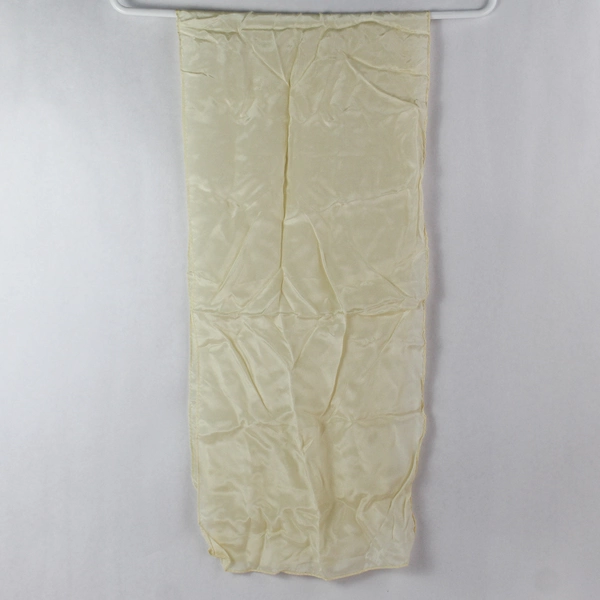 Lot of 2 Women's Scarves Beige Pink Lightweight Fabric for Crafting