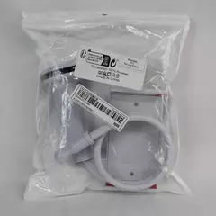 Adjustable White Plastic Cell Phone Holder Stand - Pre-Owned, Scratches