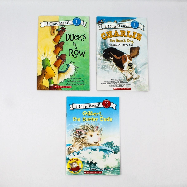 Lot Of 3 Scholastic I Can Read Books 2 Level 1 And 1 Level 2 Paperback