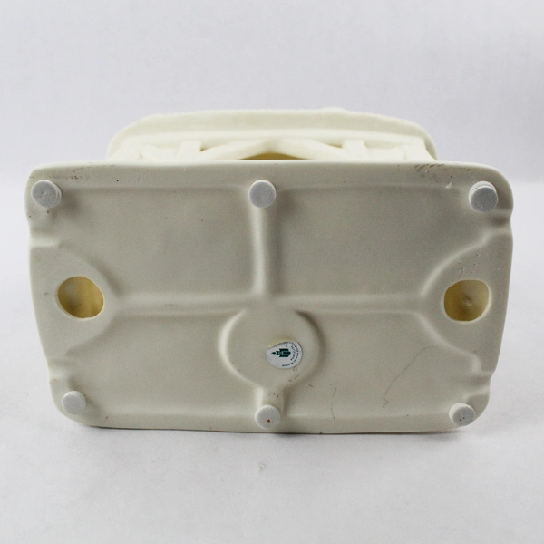 PartyLite O Holy Night Nativity P0108 Candle Holder Ceramic Christmas Cream