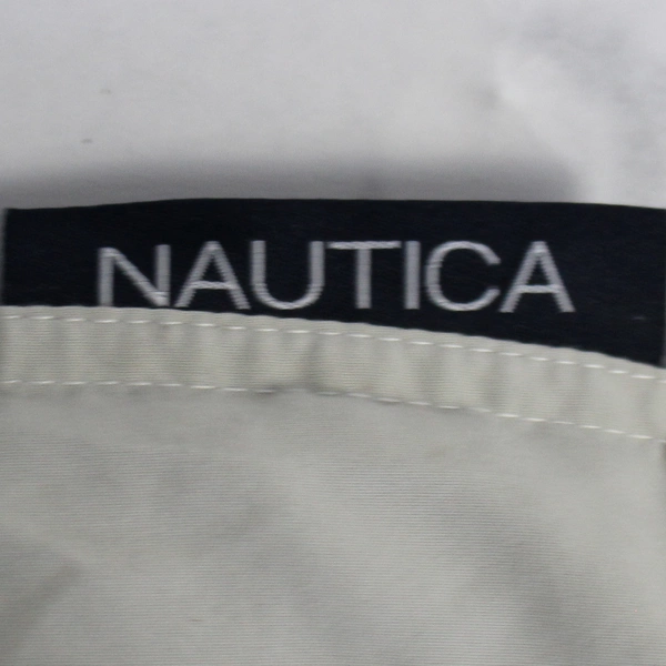Lot of 2 Nautica Navy Blue & Gray Polyester Twin Comforter Duvets 64"x88" Each 