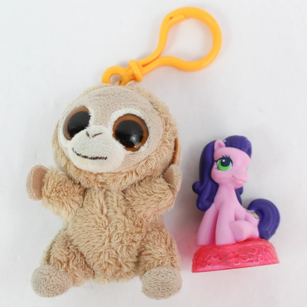 Lot of 8 Vintage & Modern Toy Figurines My Little Pony Barbie & More