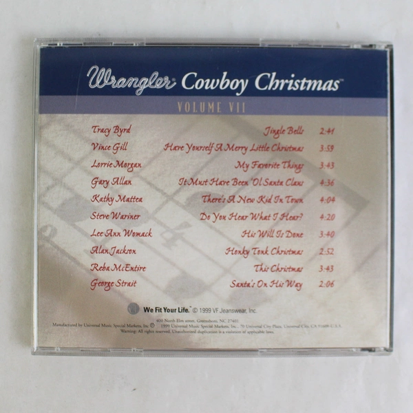 Wrangler Cowboy Christmas Volume VII Various Artists CD 1999