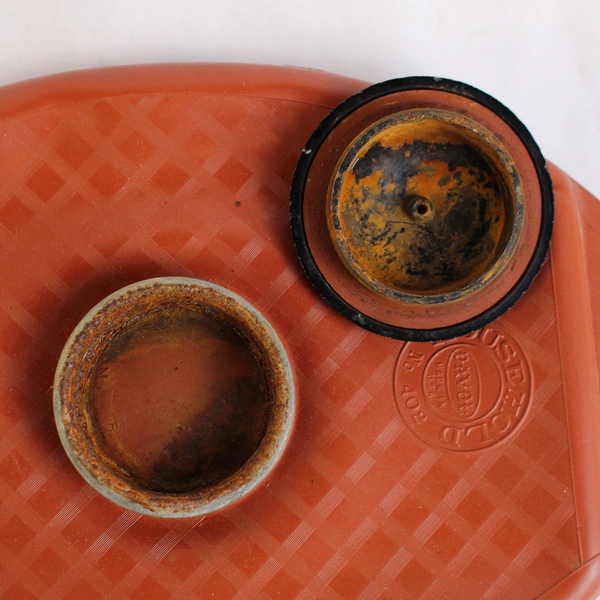 Vintage Davol Rubber Ice Cap no 402 Patent 1934547 w/ Original Box