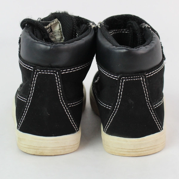 Ecko Unlimited Baby Boy Black High Top Sneakers Size 6 Pre-owned