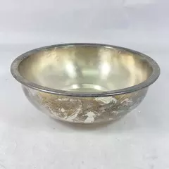 English Silver Mfg Corp 9" Silver Plate Bowl Vintage Charm Tarnished