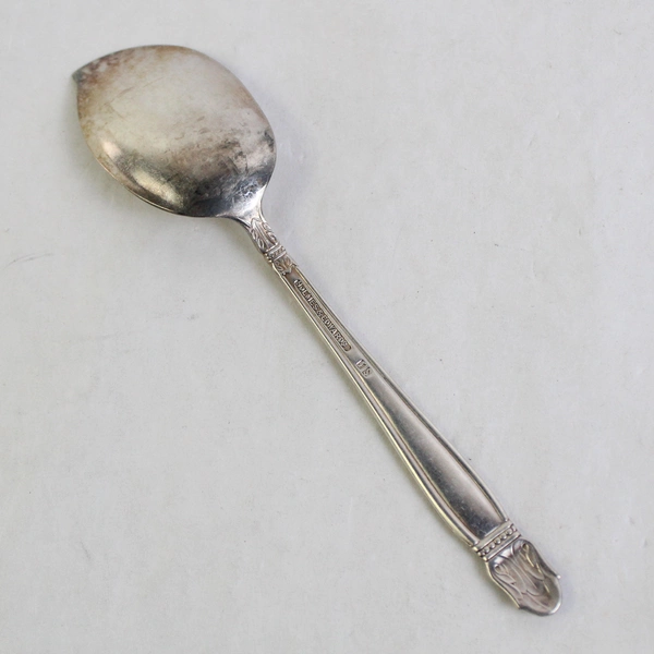 Vintage Holmes & Edwards Danish Princess Silver Plate Jelly Serving Spoon 