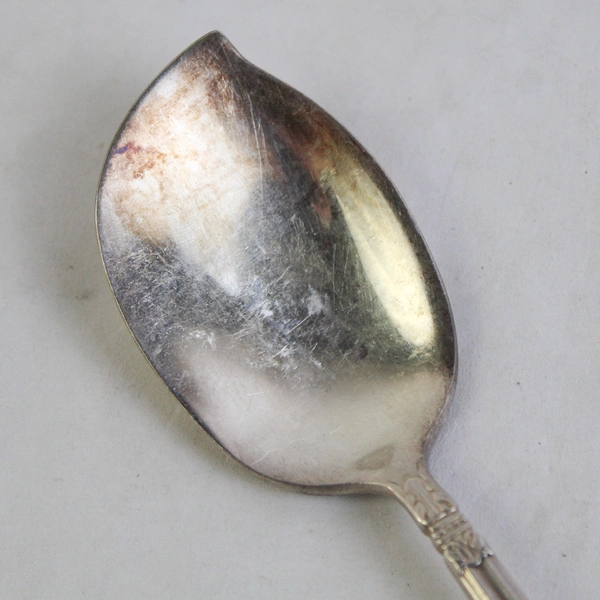 Vintage Holmes & Edwards Danish Princess Silver Plate Jelly Serving Spoon 