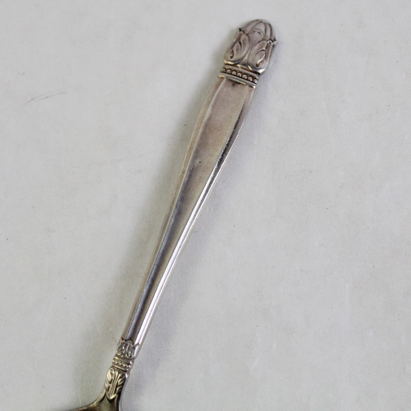 Vintage Holmes & Edwards Danish Princess Silver Plate Jelly Serving Spoon 