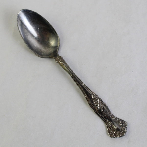 Vintage 1847 Roger Bros Vintage Pattern Triple Silver Plate Teaspoon