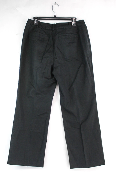 Worthington Women's Black Curvy Fit Dress Pants Size 12, Pre-owned