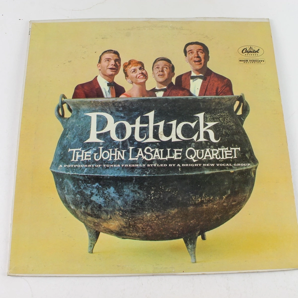 John Lasalle Quartet Potluck LP 1959 UK Import Capitol Records T1238 - Jazz