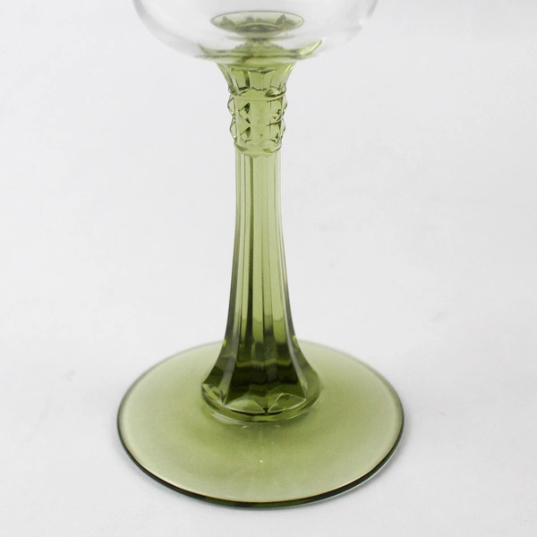 PartyLite Radiant Glow Stemmed Trio P7998 Stem With Box Olive Green