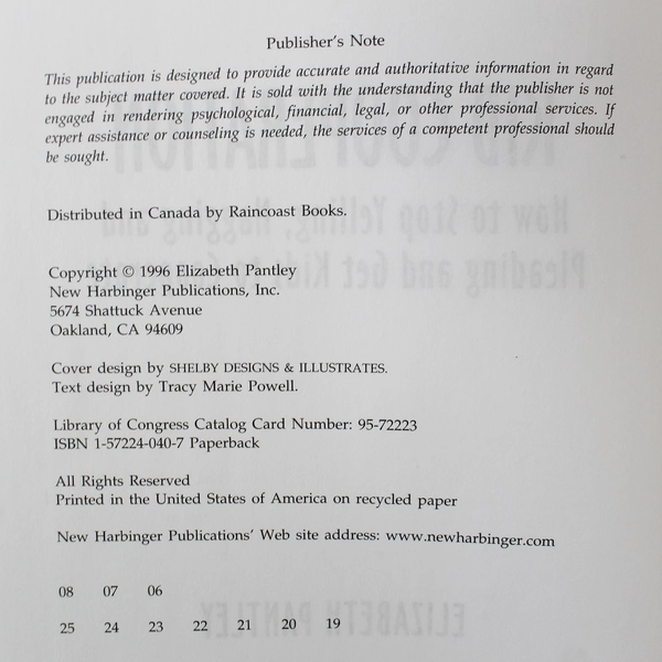 Kid Cooperation How to Stop Yelling Nagging and Pleading Paperback 1996