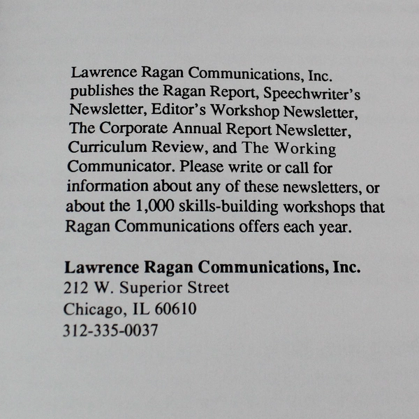 Techniques for Communicators by John Cowan - Paperback, Very Good Condition