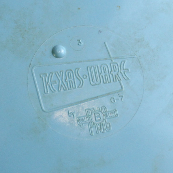 Lot of 3 Vintage Texas Ware Melamine Bread Plates