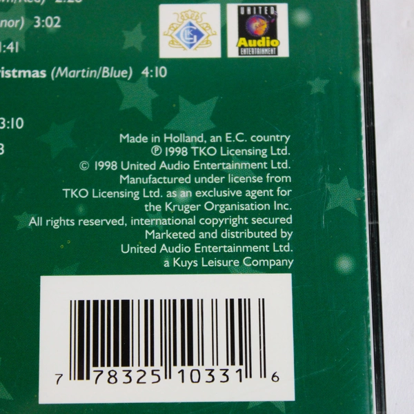 Toys For Tots Christmas Stars CD 1998