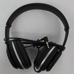 iLive Black Wired Headphones with Adjustable Band - Untested, As-Is