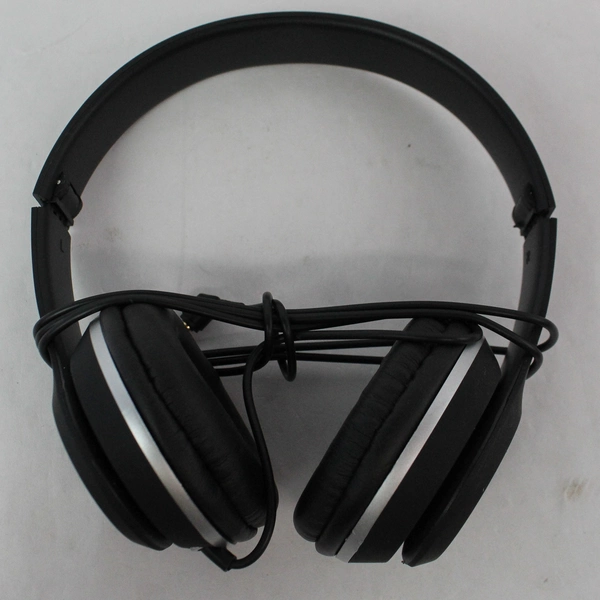 iLive Black Wired Headphones with Adjustable Band - Untested, As-Is