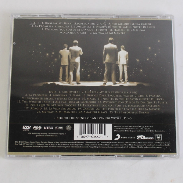 An Evening With Il Divo - Live in Barcelona, 2009