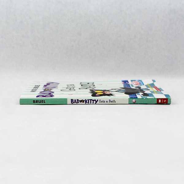 Bad Kitty Gets A Bath by Nick Bruel 2009 Paperback