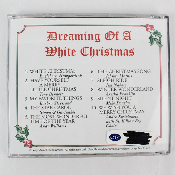 Dreaming of a White Christmas NW Natural Holiday Music CD - Good Condition
