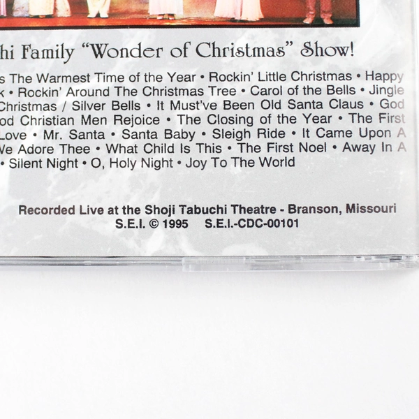 The Shoji Tabuchi Family "Wonder of Christmas" Show! CD, 1995