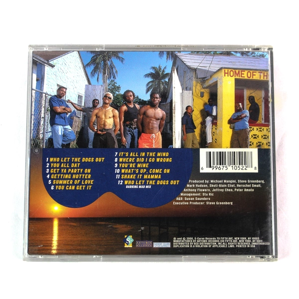 Baha Men Who Let the Dogs Out CD 2000 Artemis Records - Good Condition